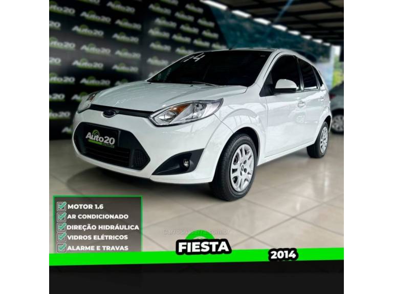 FORD - FIESTA - 2013/2014 - Branca - R$ 35.900,00