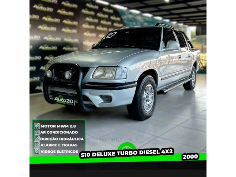 CHEVROLET - S10 - 2000/2000 - Prata - R$ 54.900,00
